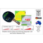 RADAK Hinoki Carbon with Rasanter R50 and R42